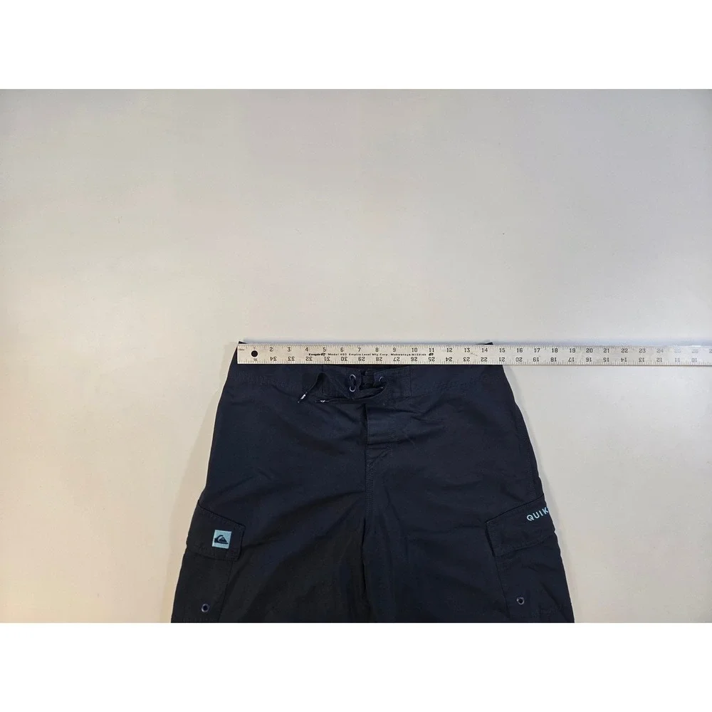 Quiksilver Mens Navy Cargo Board Shorts Swim Trunks Size 30‎ AQBBS03072